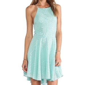 Dolce Vita Mint Sequin Dress